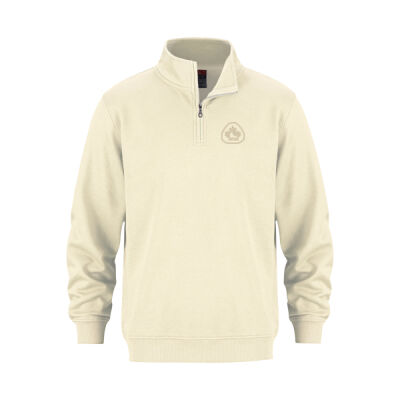 Youth Crest Embroidered Quarter Zip Thumbnail