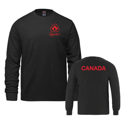 Unisex Synchro Canada Printed Long Sleeve Thumbnail