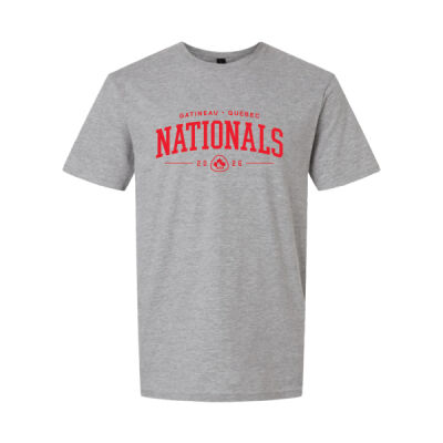 Unisex Gatineau Nationals 2026 Printed Softstyle T-Shirt Thumbnail